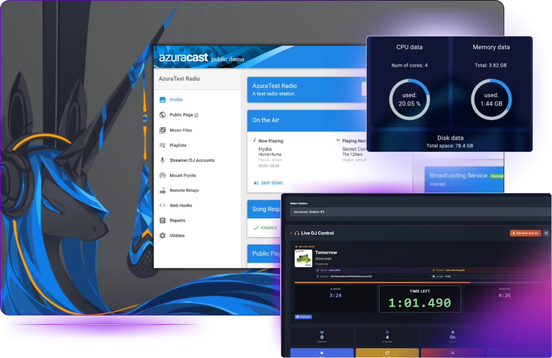 AzuraCast VPS hosting - Why self-host AzuraCast rather than rent listener slots